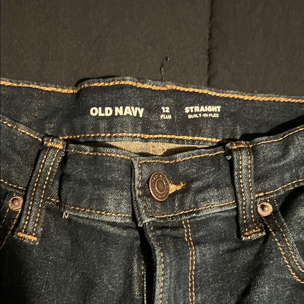 Old Navy Indigo Straight Leg Jeans